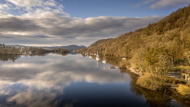 Lake Windermere, in the Lake District, Cumbria